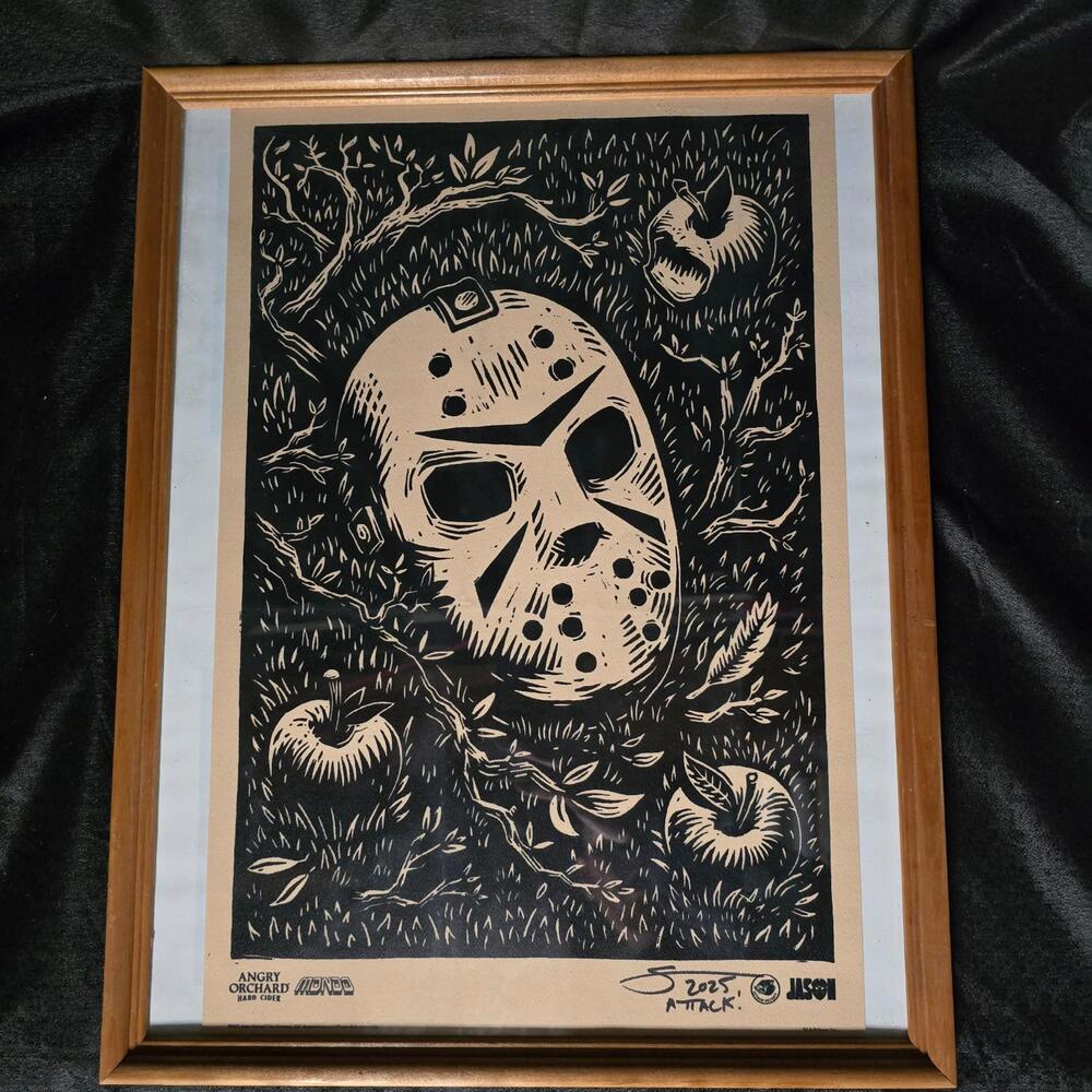 SDCC 2025 Jason Universe Sweet Revenge Litho 14x18 Mondo Lt Signed AttackPeter
